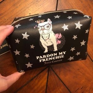 French Bulldog cosmetic pouch